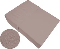 Prostěradlo s elastickým lemem, froté, tloušťka 100x200 Cafe