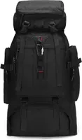 CMYbabee 80L Camping-Wanderrucksack, Großer Survival-Jagdrucksack, wasserdichter taktischer Rucksack für Herren und Damen, leichter Molle-Militärrucksack für Outdoor-Reisen, Schwarz