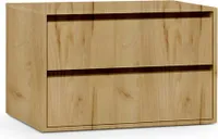 Sada dvoch šuplíkov do skrine 250 a 278 cm UNIV - dub craft zlatý