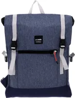 pacsafe Freizeitrucksack Rucksack mit Laptopfach Slingsafe LX450 Backpack 14,5L Denim blau