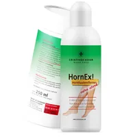Cristinen Moor Hornhautentferner I HornEx! Hornhautentferner flüssig 250 ml I zur schnellen Entfernung überschüssiger Hornhaut an Fersen, Ballen