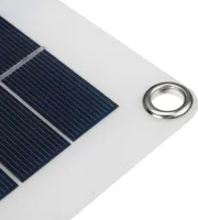 Přenosná 20W solární flexibilní panelová sada 12V přepínač USB nabíjecí rozhraní Solární deska s 300W regulátorem Vodotěsné solární články pro telefon RV auto