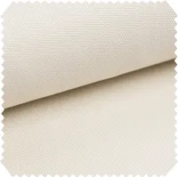 novely® HANAU UNI - Polsterstoff in Baumwoll-Optik - Robuster Möbelstoff - Pflegeleichte Meterware 1lfm - Farbe: 01 Creme
