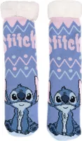 Disney Lilo & Stitch Hüttensocken - Haussocken für Damen Kuschelsocken Flauschige Wintersocken warme Frauen Socken Lila, Größe:39-42