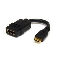 StarTech.com 13cm High-Speed HDMI-Kabel - HDMI auf HDMI Mini - Buchse/Stecker, 0