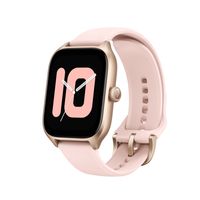 Amazfit GTS 4 Rosebud Pink Smartwatch GPS Herzfrequenzmessung AMOLED-Display