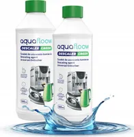 Aquafloow univerzální odstraňovač vodního kamene z kávovarů, ekologický odstraňovač vodního kamene pro plně automatické kávovary 2 x 500 ml