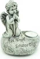 Teelichthalter Trauerengel