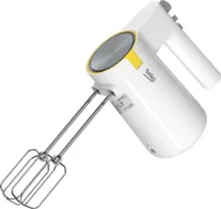 Beko HMM62404W Handmixer, 425 W, 5 Geschwindigkeiten, Turbofunktion, Weiß