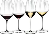 Riedel Gläser PERFORMANCE Degustationsglas, Satz mit 4 Kristallgläsern