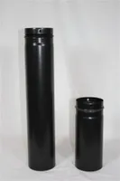 Ofenrohr / Rauchrohr für Pelletofen Ø80mm Länge 750mm