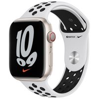 Apple Watch 45 mm Nike Sportarmband - Ersatzarmband - pure platinum/black