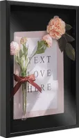 Fotorahmen in 3D - Box Frame - Fotorahmen - 6 cm tief - MDF - 40x60cm - Schwarz