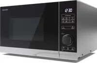 SHARP PS254AES Mikrowelle (Mikrowelle: 900W, 10 Leistungsstufen, Auftaufunktion), silber