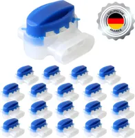 ECENCE Kabelverbinder für Mähroboter, 20x Verbinder für Begrenzungskabel wasserdicht, Reparatur