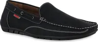 VAN HILL Herren Mokassins Slippers Bequeme Profil-Sohle Schuhe 840945, Farbe: Schwarz, Größe: 39