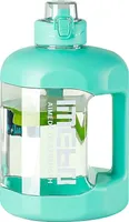 2800ml Trinkflasche Sportflasche Wasserflasche Getränkeflasche Fitness Trinkflasche mit Topfbürste (Blau)