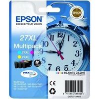 EPSON Multipack 27 XL - budzik - cyjan, magenta i żółty