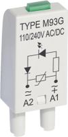 Moduły przeciwprzepięciowe MODUL LV M93G moduł szary