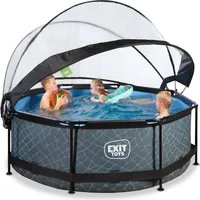 EXIT Stone Pool ø244x76cm mit Filterpumpe - | Kaufland.de