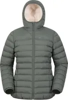 Mountain Warehouse - Dámská prošívaná bunda MW1985 (34 DE) (Khaki green)
