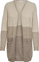 ONLY Lange Strickjacke mit Taschen Knitted Cardigan Langarm Basic ONLQUEEN Größe: S