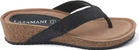 Lazamani Damen Pantoletten 75.485 Black Größe 37