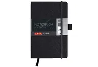 Herlitz zápisník my.book A5 car 96 listov čierny s páskou