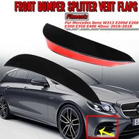 Stoßstange Splitter Spoiler Lippe AMG Schwarz für Mercedes E-Klasse W21 ***