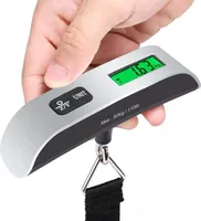 Gepäckwaage Digitale LCD-Kofferwaage 110lb/50kg, 1-tlg, Gepäckwaage Hängewaage