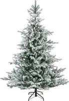 Everlands Künstlicher Weihnachtsbaum Grandis Fir Weiß 180 cm