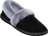 Skechers Cozy Campfire Team Toasty Frauen Vegane Kunstfell Hausschuhe Schwarz – undefined / Schwarz
