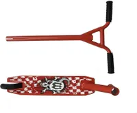 Ersatzfahrgestell + Lenker für Scooter 23110 rot
