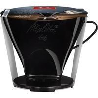 Melitta 6761019 Kaffeefilter 1x6 schwarz zur manuellen Kaffeezubereitung