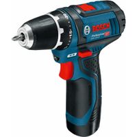 Bosch GSR 12V-15-2 Bohrschrauber mit 2 x Li-Ion Akku 2,0Ah L - Boxx