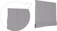 Basic Raffrollo Faltrollo 100x175 cm Grau Raffgardine