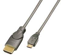 Lindy Kabel Micro USB MHL an HDMI Typ A 1080p 2m