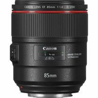 Canon Ef 85Mm F/1.4L Is Usm 77 Mm Filtergewinde Objektiv Schwarz