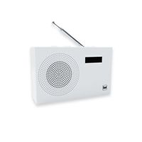 Dual MCR 117 DAB+ Digitalradio | UKW-RDS Tuner | Bluetooth-Musikübertragung | Wiederaufladbare Batterie | Kopfhöreranschluss | Tragbares Radio für Zuhause und Unterweg