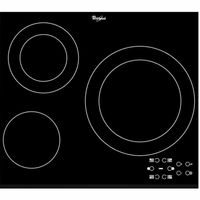 Platte aus Glaskeramik Whirlpool Corporation AKT807BF 58 cm 5600 W