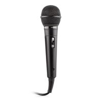 oneConcept Dynamisches Karaoke Mikro Gesangsmikrofon uni-direktional schwarz