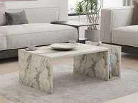 Skye Decor, Memo - Freesia Marble, Couchtische, Freesia Marmor, 86,8 x 32,4 x 50 cm