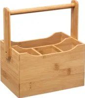 Bambusový stojan na příbory, 22 cm