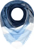 Damen Strickschal kariert Karo XXL Wollschal Oversized Winterschal Autiga®