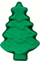 GKA XL 3D Silikon Backform Tannenbaum Weihnachtsbaum Silikonbackform 30 cm Kuchenform Silikonform