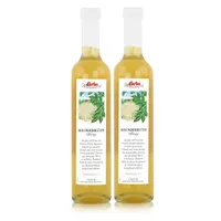 Darbo Holunderblüten Sirup 500ml - Cocktails Milchshakes Kaffeesirup (2er Pack)