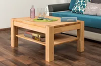 Wohnzimmertisch Kernbuche massiv Farbe: Bio geölt 45x100x70 cm