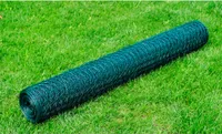 vidaXL Drôtený plot s PVC povlakom 25x1 m zelený