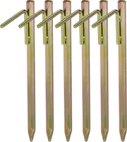 zemní kotva relaxdays 30 cm v sadě 6 kusů