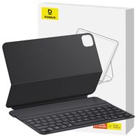 Pouzdro s klávesnicí Baseus Brilliance Series pro iPad 10,9'' 2022 (10. generace) + kabel USB-C - černé pouzdro na telefon